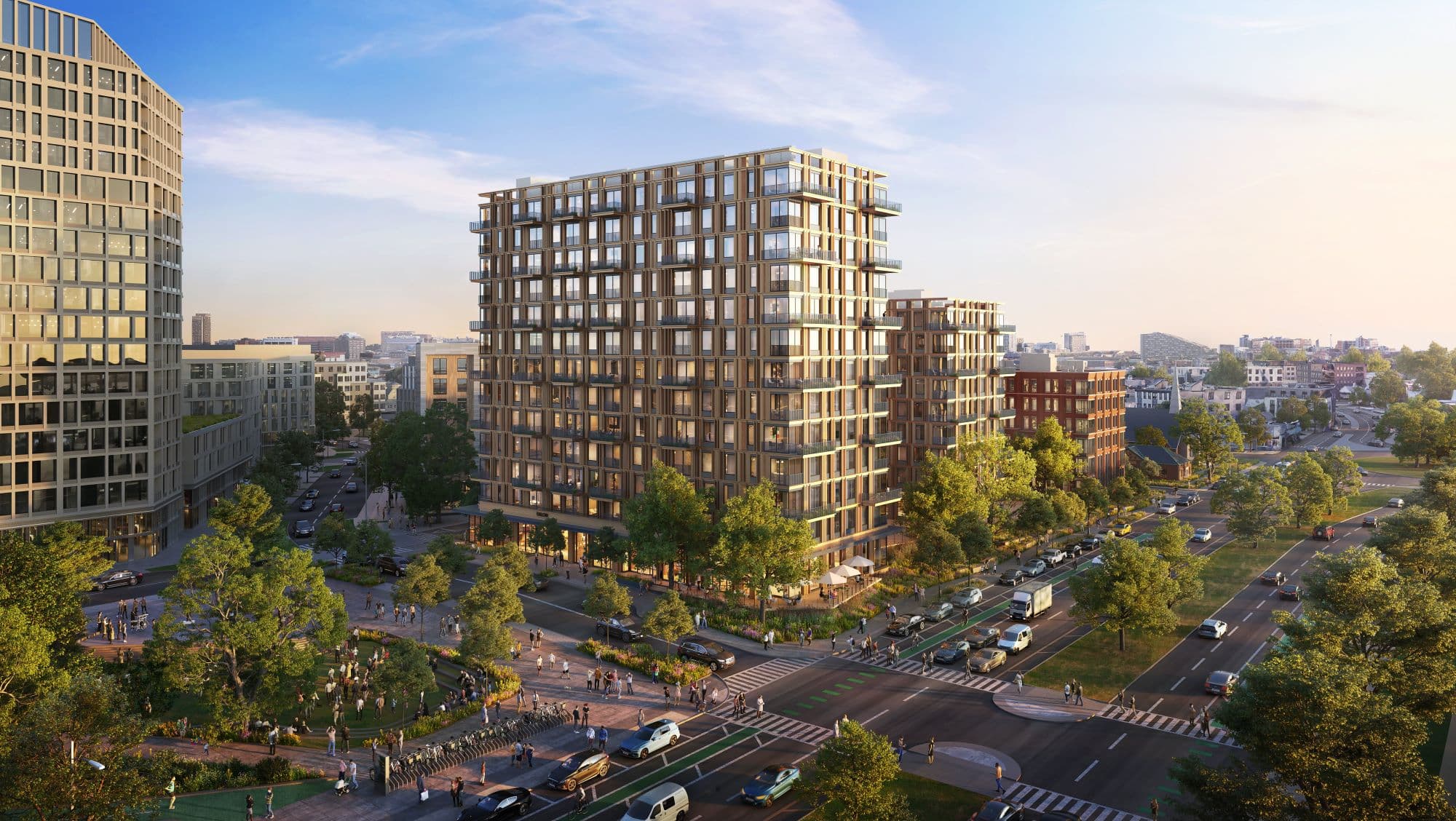 Town Square, Logan Way and Old Colony